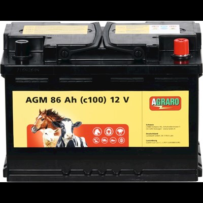 Batterie Agraro AGM 86Ah, 12V